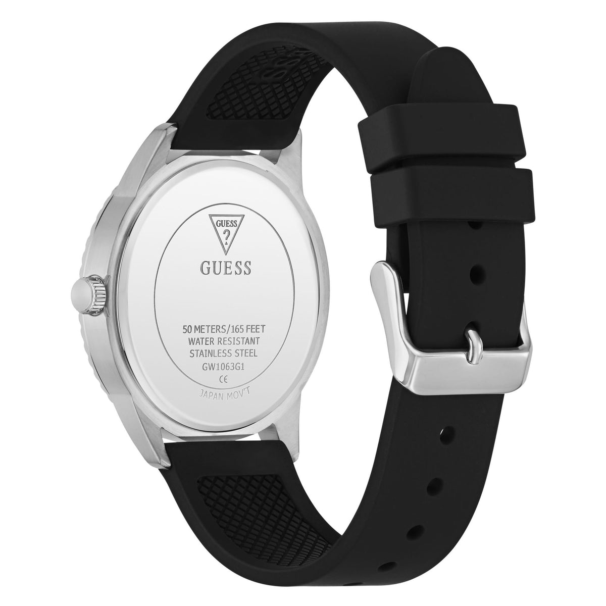 guess Armbanduhr Herren CHIP Schwarz GW1063G1