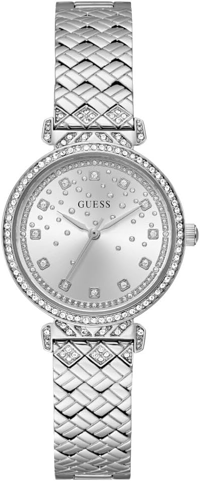 Guess Armbanduhr Damen Enchantment Silber GW0763L1