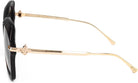 Sonnenbrillen Jimmy Choo TESSY/G/S 086 HAVANA 56/17/ WOMAN