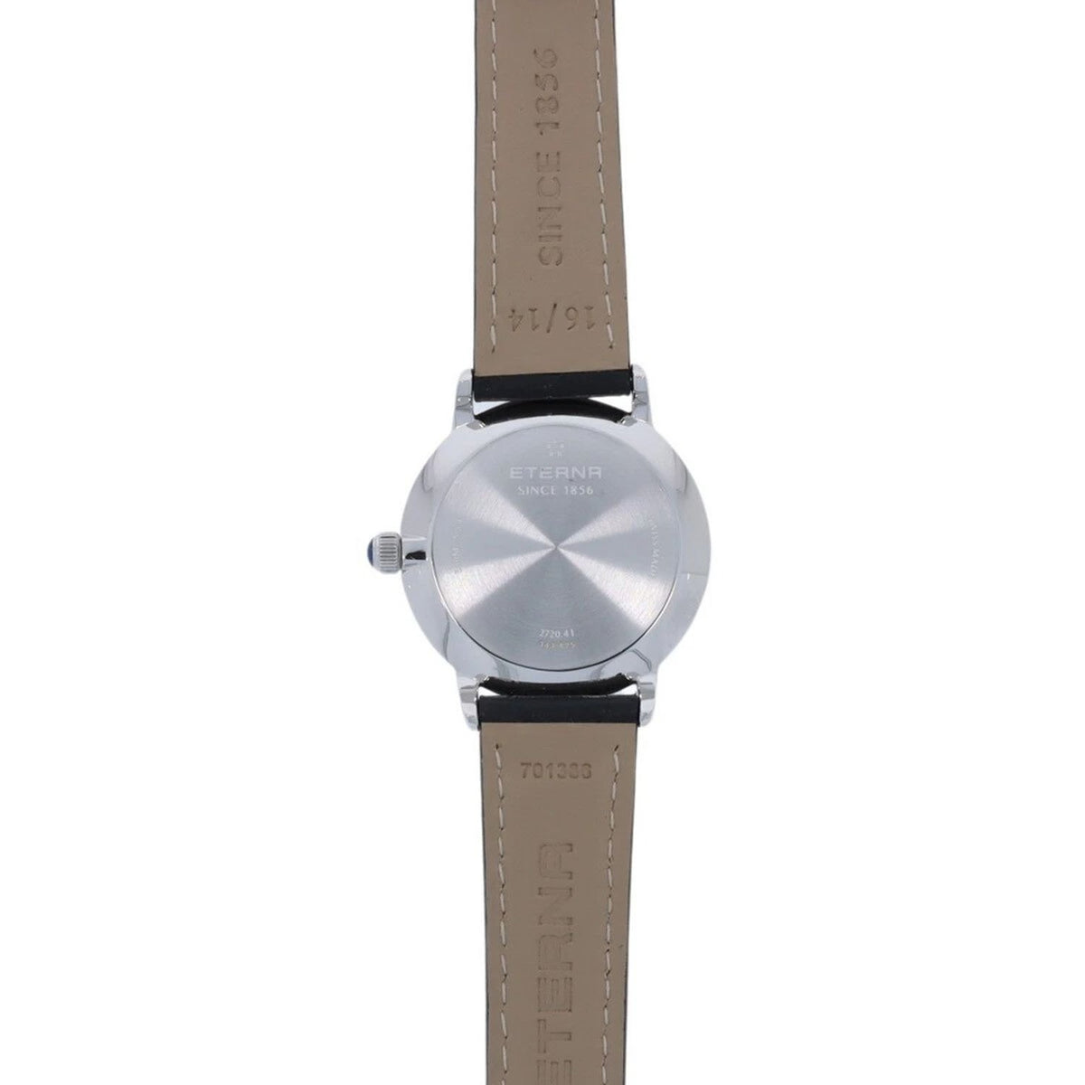 Eterna Armbanduhr Damen Quartz 32mm Silber Schwarz 2720.41.62.1386