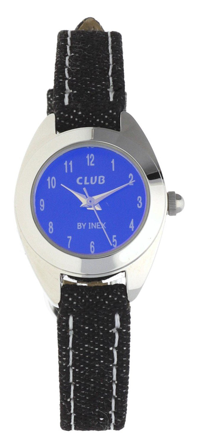 Club BY INEX Mädchen Armbanduhr schwarz A6739S8A