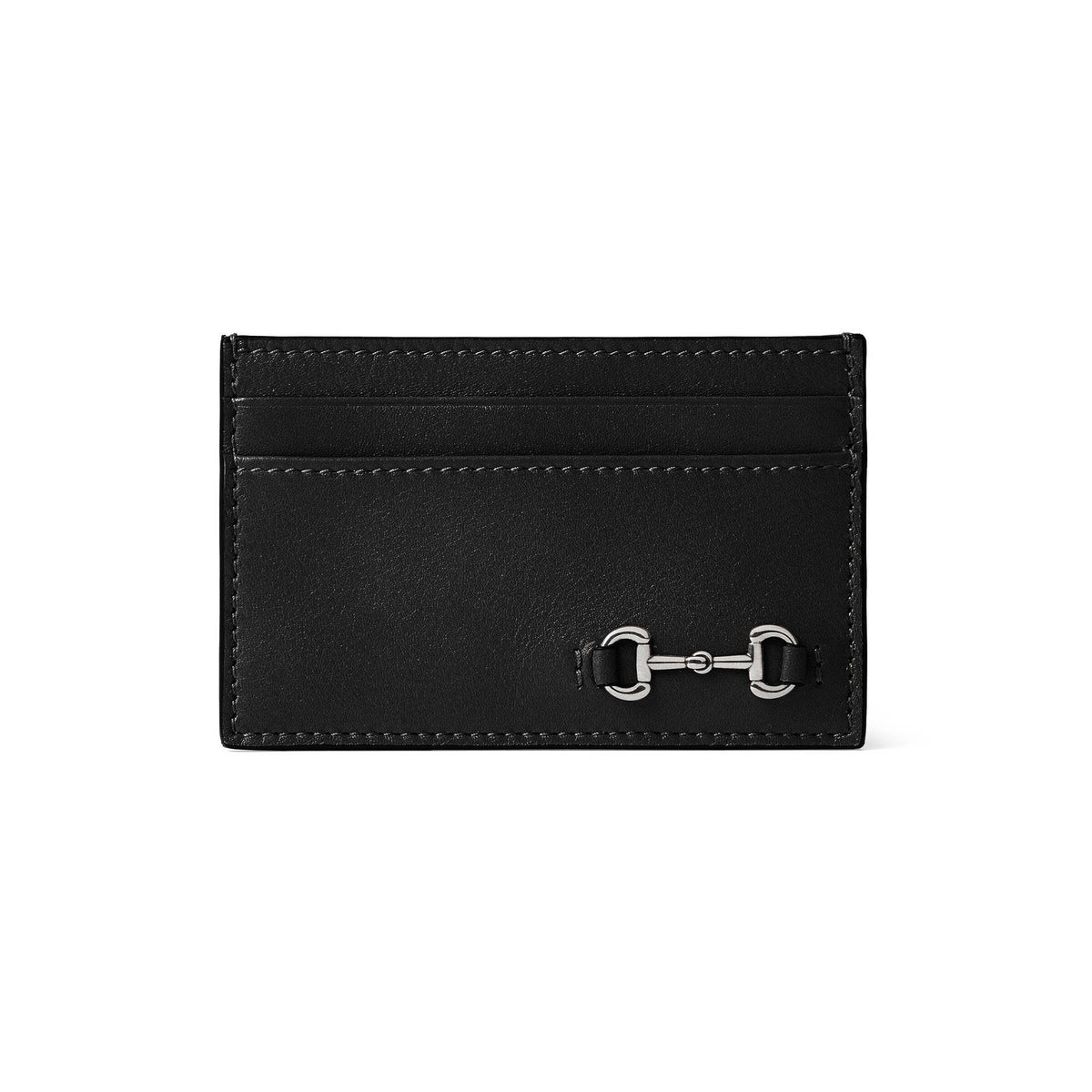 Gucci Kartenetui Herren Card Case mit Horsebit Schwarz 846952-AAFP1-1000