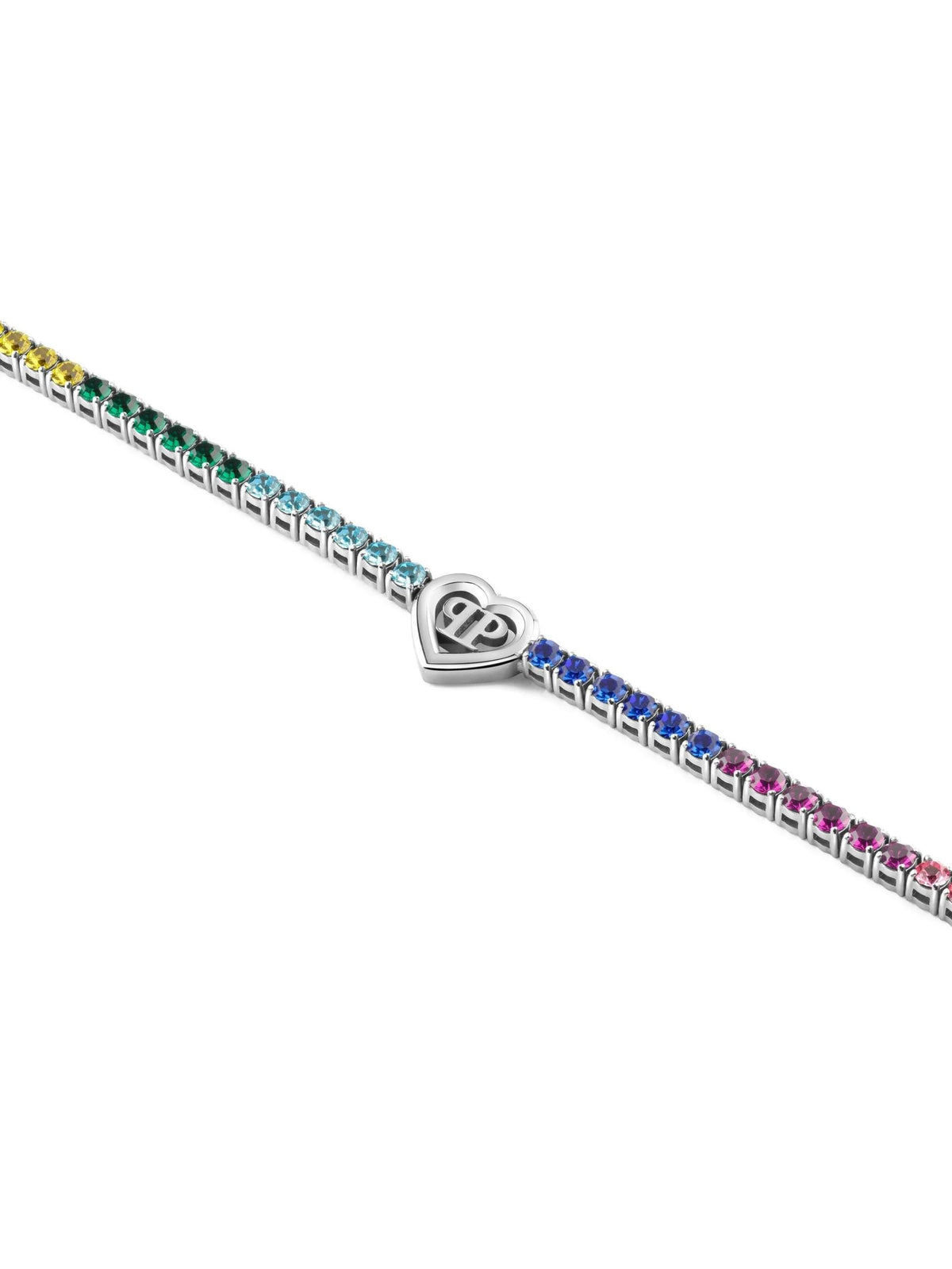 Philipp Plein Armband Damen PLEIN TENNIS ROYAL Silber PJSEA13BU