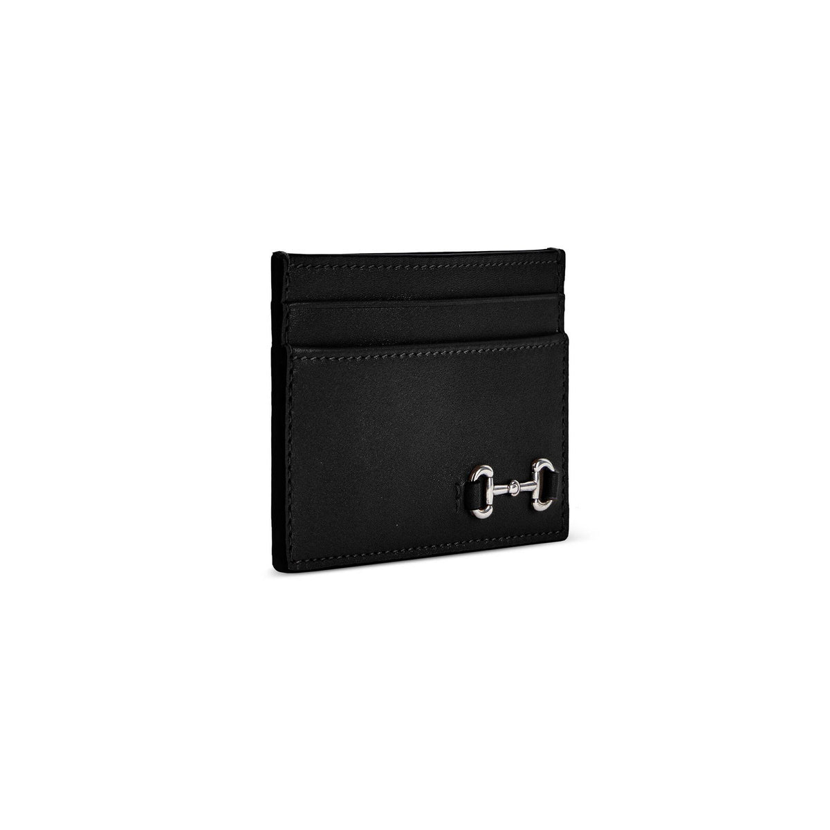Gucci Kartenetui Herren Card Case mit Horsebit Schwarz 846952-AAFP1-1000