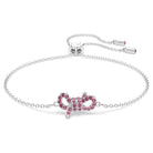 SWAROVSKI Armband Damen Lifelong Bow Schleife Pink Rhodiniert 5723553