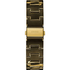 Guess Herren Armbanduhr DRAGON Drachenmuster-Armband Gold-Schwarz 42 mm GW0649G1