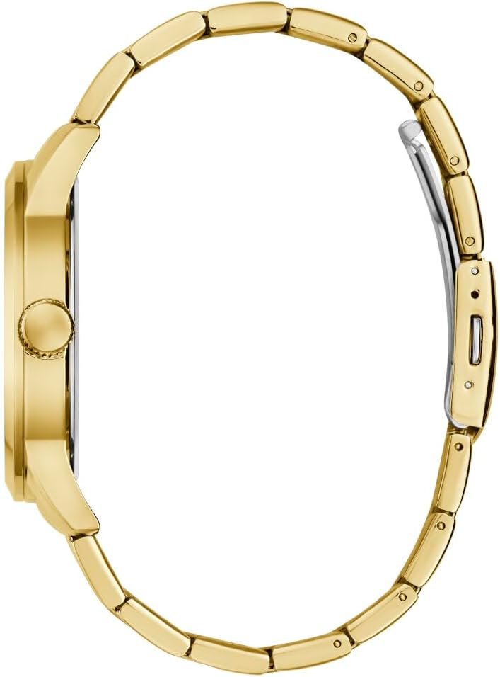 Guess Armbanduhr Herren Collegiate G Analog Gold GW0888G2