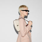 Gucci Umhängetasche Damen Moon Side mini Schultertasche Weiß 786015AADHE9589