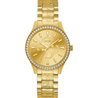 Guess Damen Armbanduhr Anna Gold 38mm Quarz Analog W1280L2