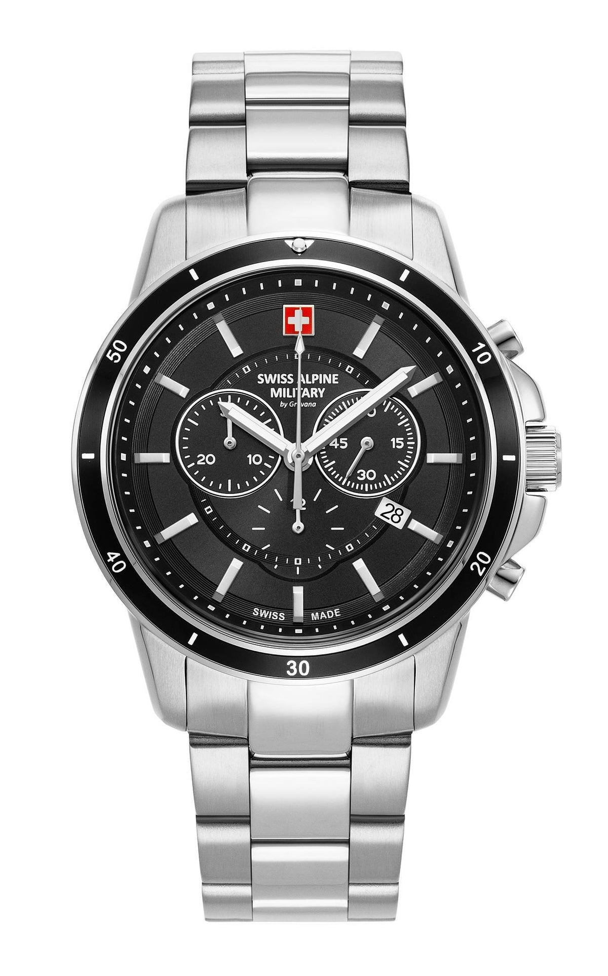 Swiss Alpine Military Herren Armbanduhr Douglas Chronograph 7089.9137