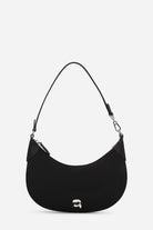 Karl Lagerfeld Schultertasche Damen Ikon Nylon Halfmoon Schwarz A4W30015 999