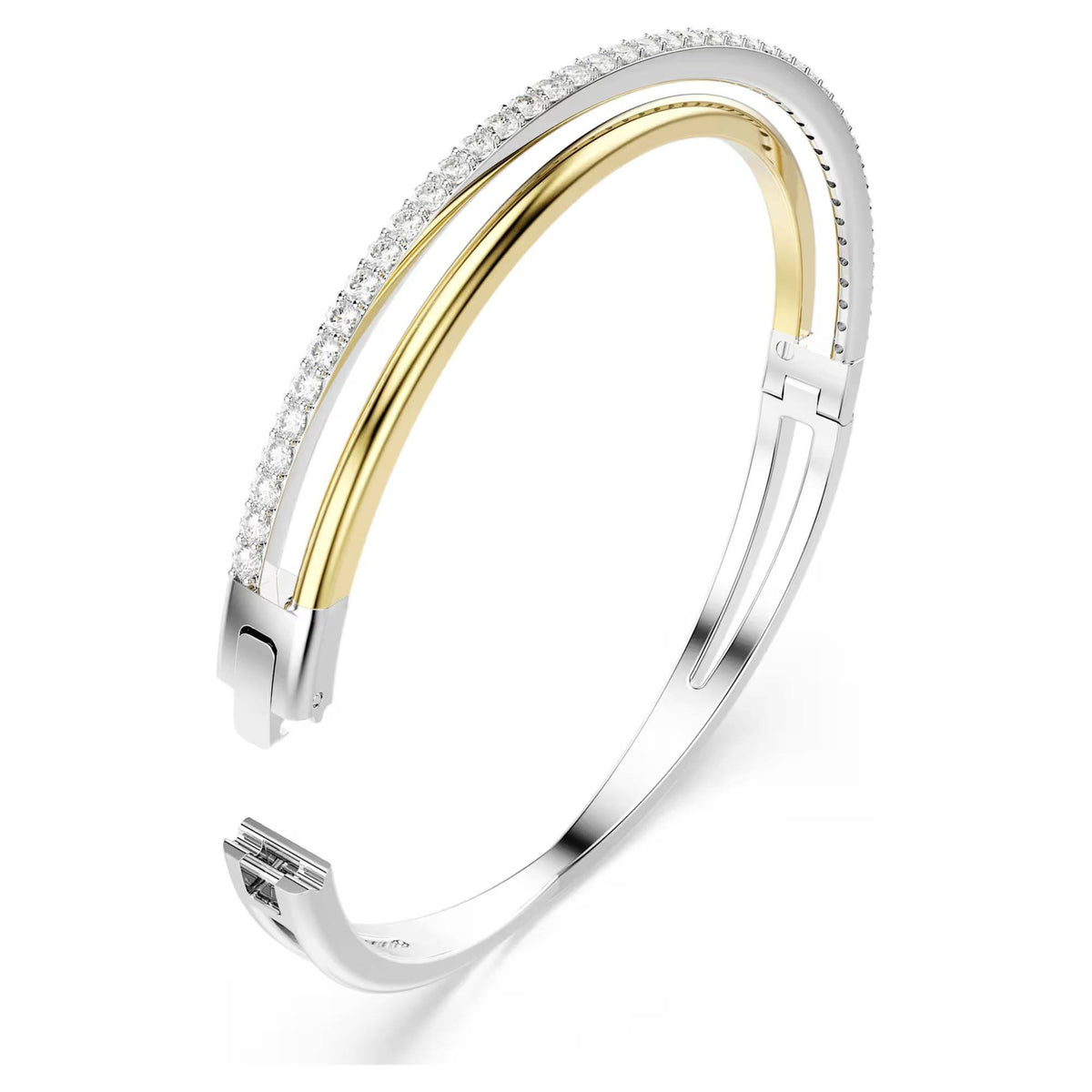 Swarovski Armreif Damen Hyperbola Silber Gold 5689721