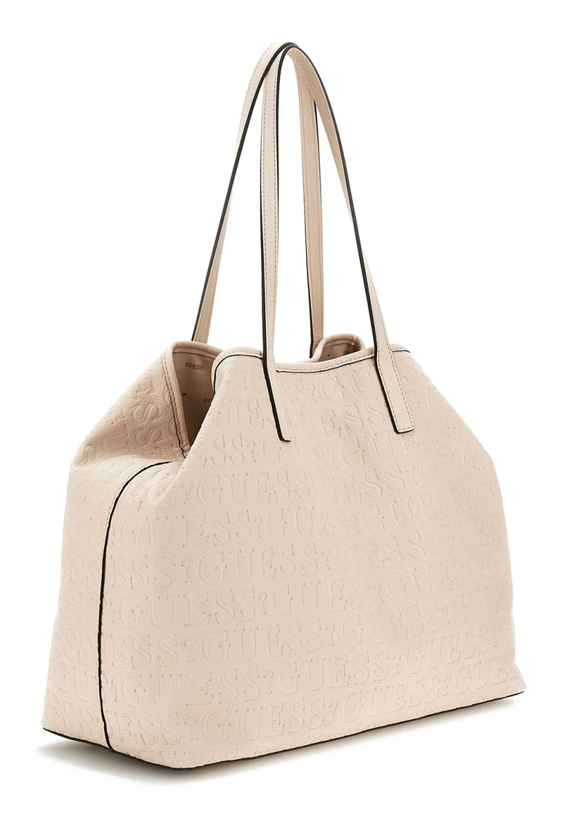 GUESS Handtasche Damen Vikky II Stone HWBG9318290‑STO
