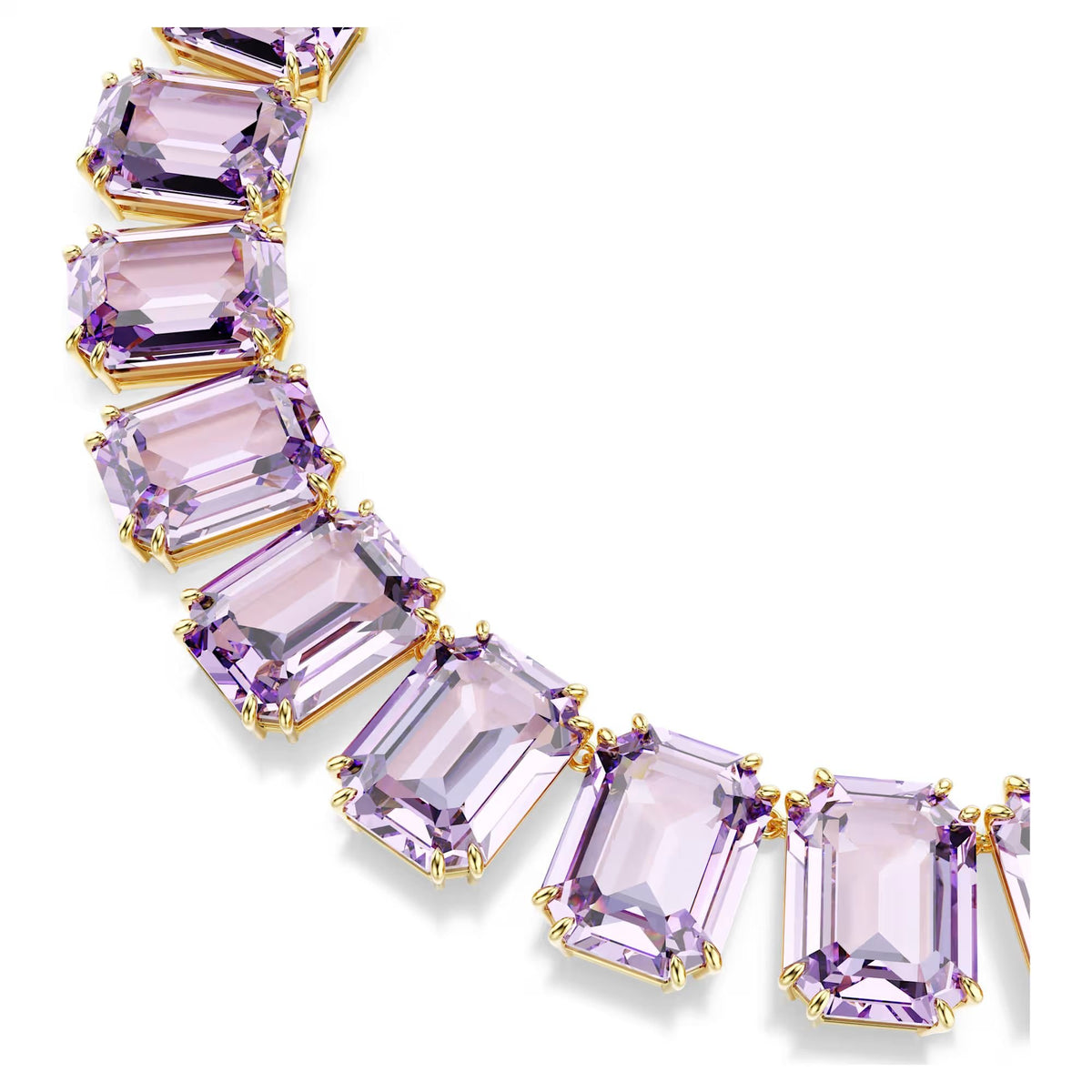 Swarovski Unisex Millenia Tennis-Halskette Violett 5715330