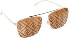 FENDI Damen FF 0406/S Sonnenbrille, 01Q