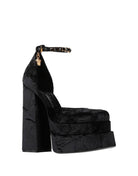 Versace Damen High Heels Medusa schwarz 1002005-1A06465-1B00V