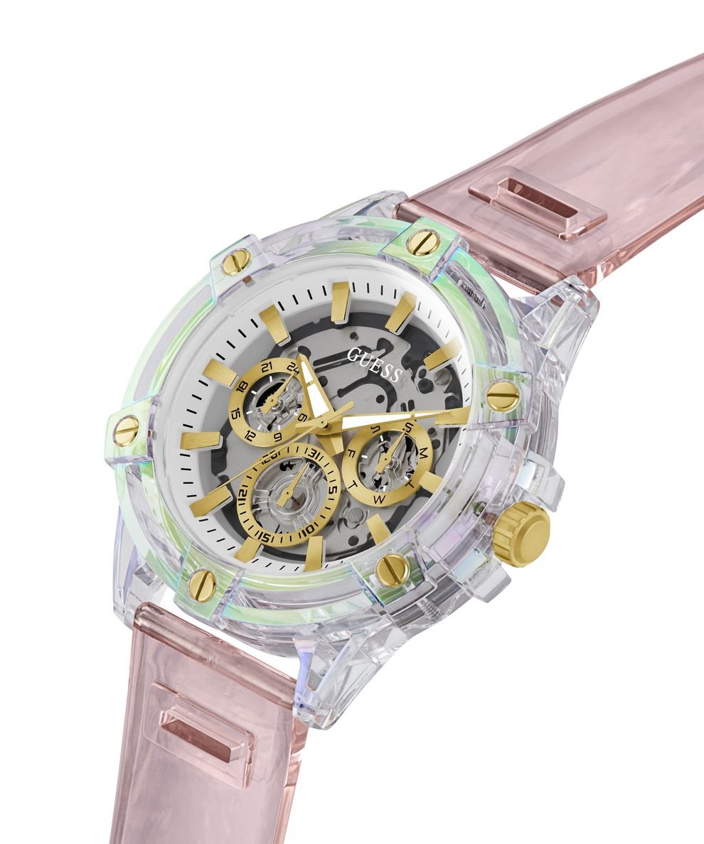 Guess Herren Armbanduhr rosa Tucker GW0806G4