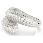 SWAROVSKI Armband Damen Sublima Armreif Kristallperle Weiß Rhodiniert 5700925