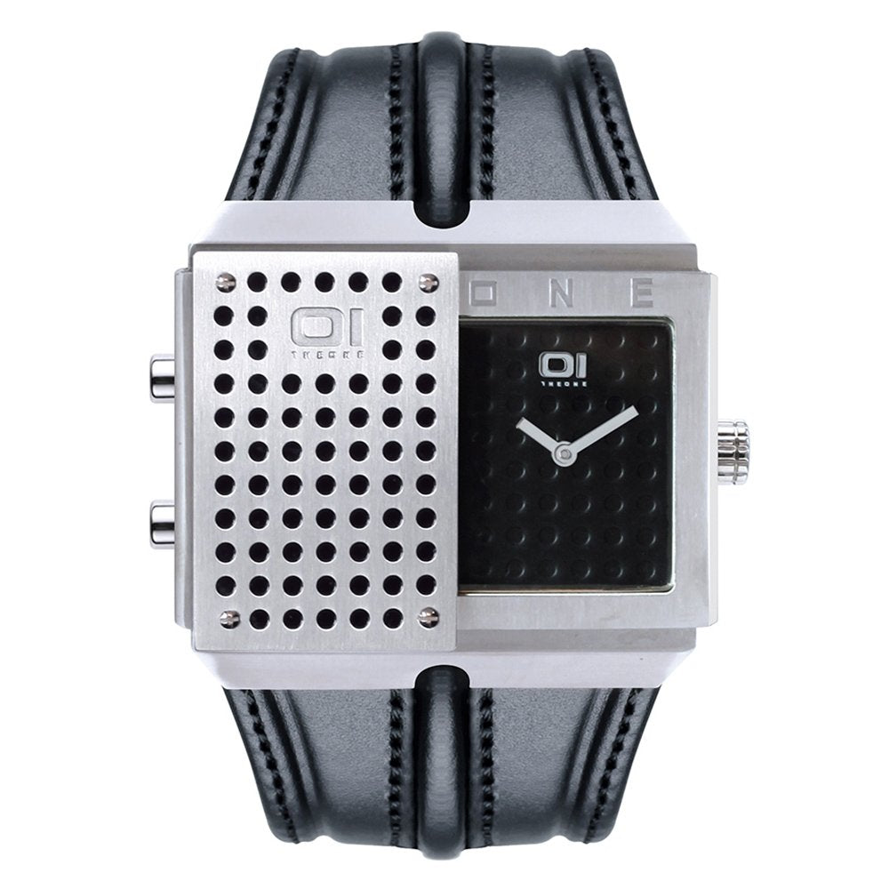 THE ONE Uhr Herren Binär-Armbanduhr Slider Watch SD128B1