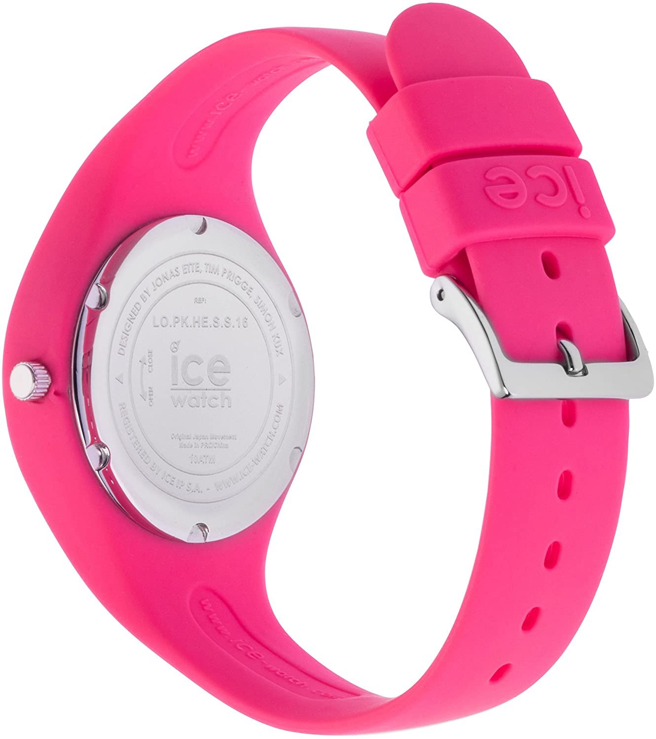 Ice-Watch - ICE love Pink Heart - Women's wristwatch with silicon strap - 001479 (Small)