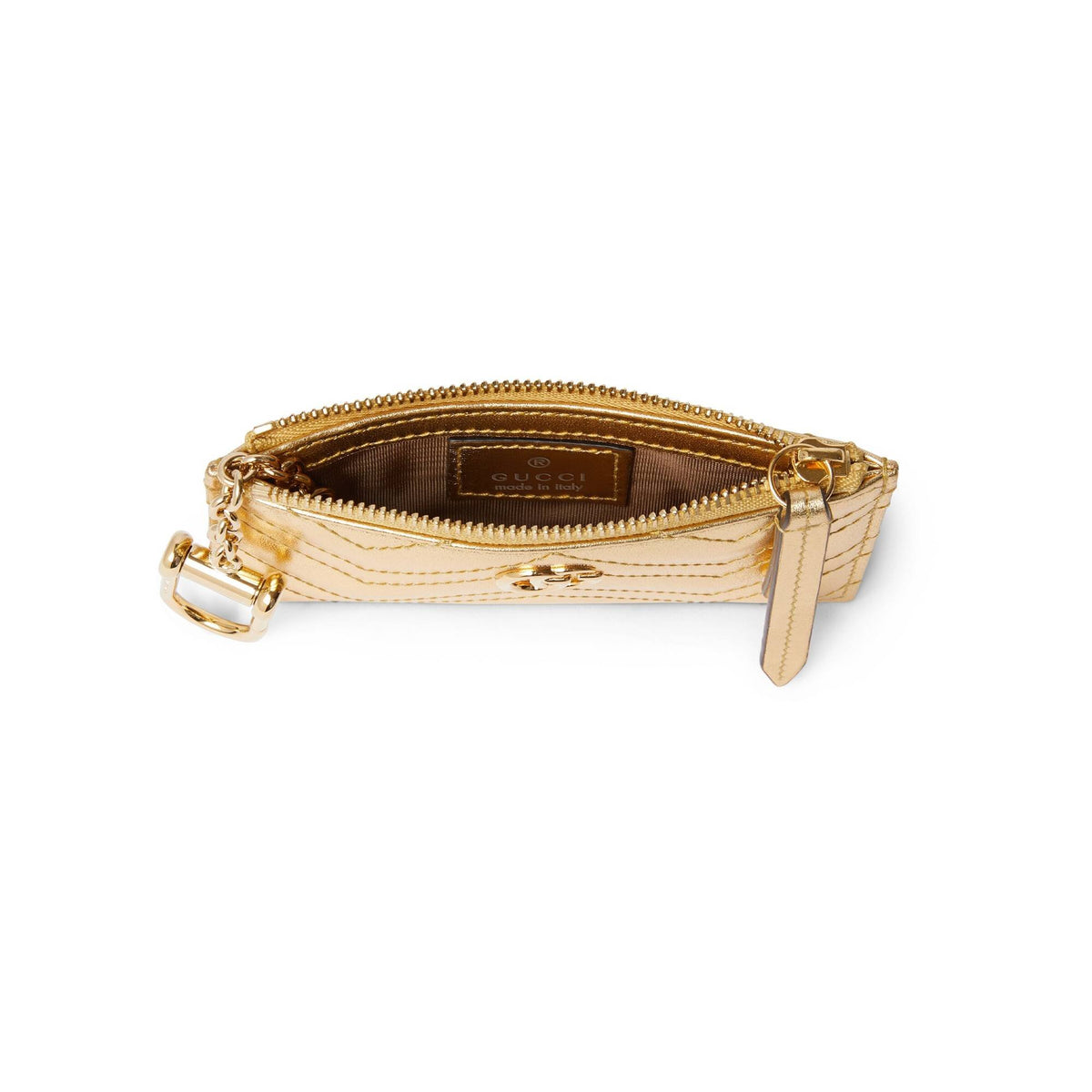Gucci Schlüsselanhänger Unisex GG Marmont Schlüsselanhänger Gold 826199-AAESB-8024
