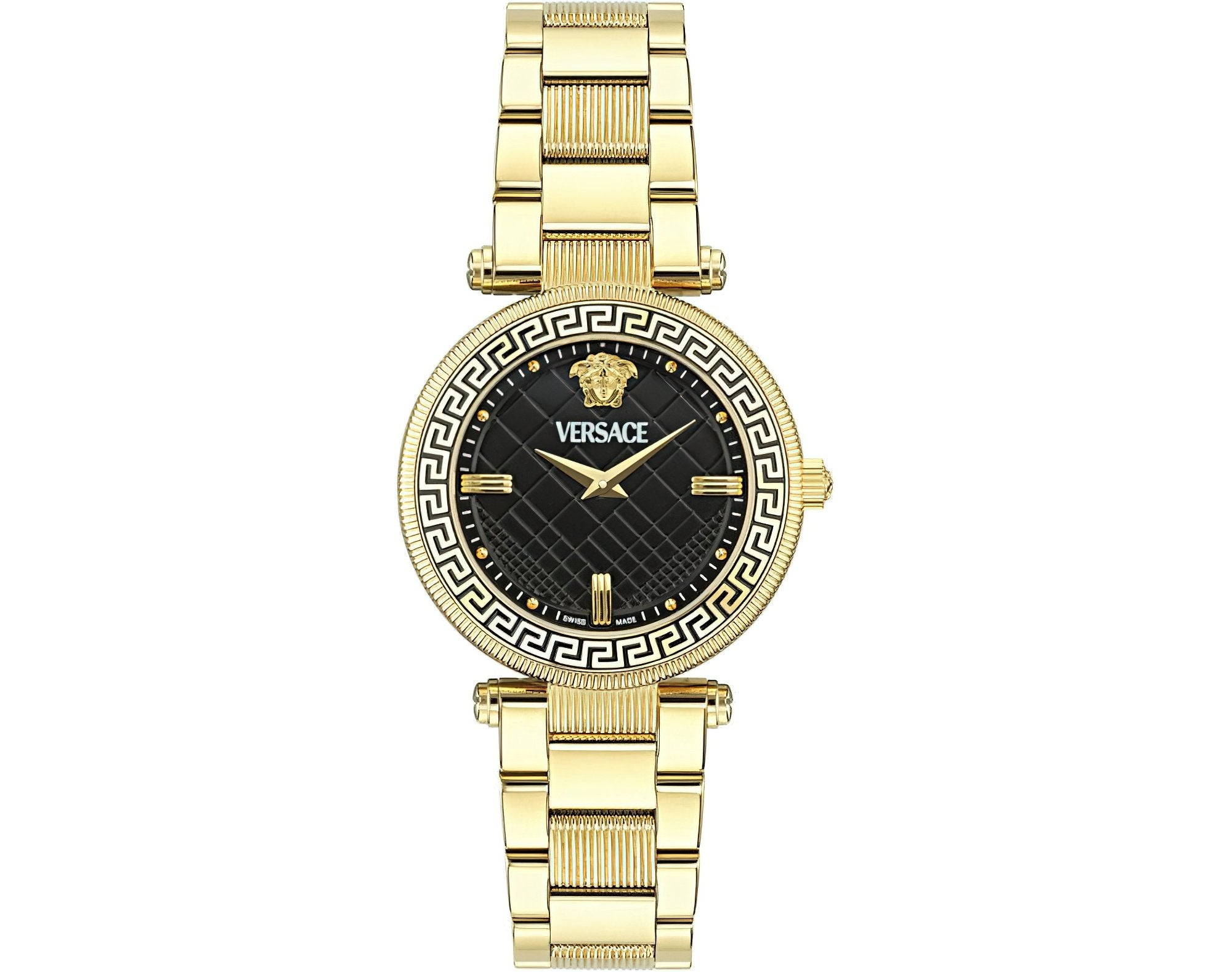 Versace Armbanduhr Damen Reve VE8B00624 Gold/Schwarz