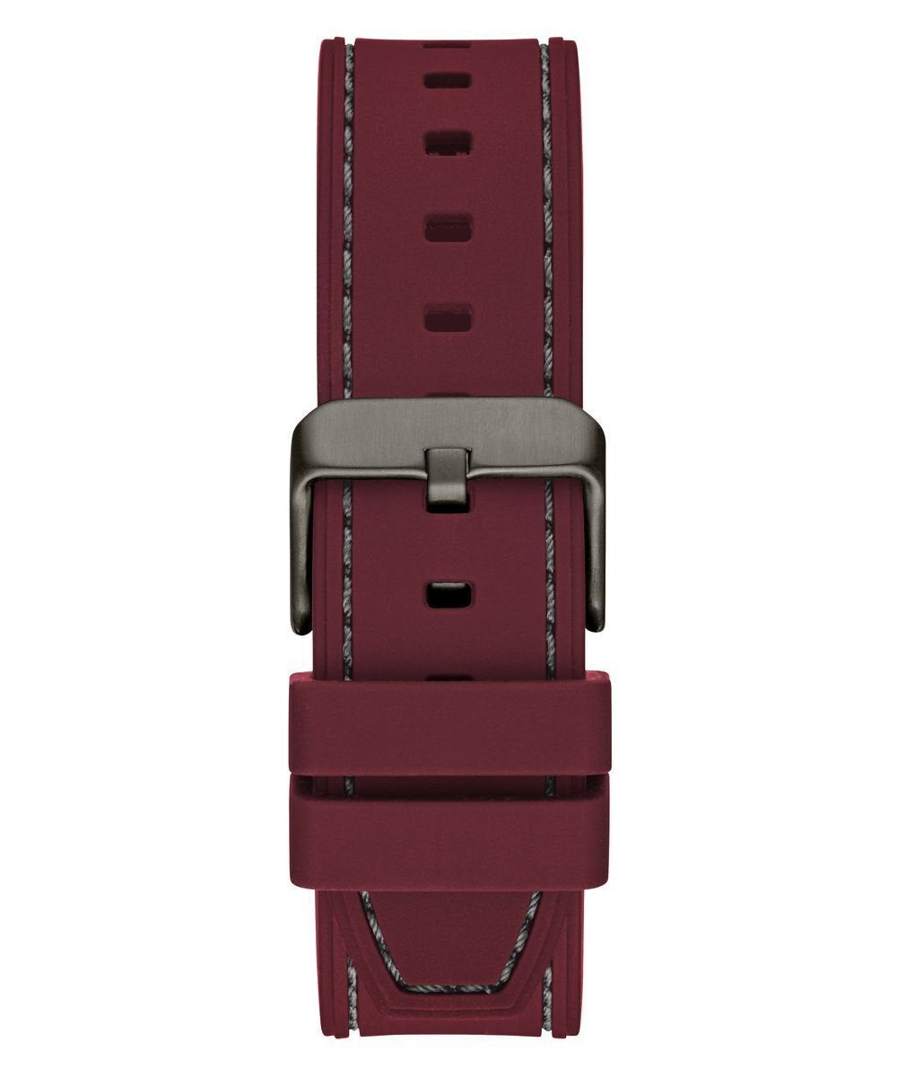 Guess Herren Armbanduhr Multifunktion Headline gun metal, bordeaux 42 mm GW0571G4