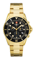 Swiss Alpine Military Herren Armbanduhr  7053.9117  Chronograph & Datumsfenster Armband Stainless Steel