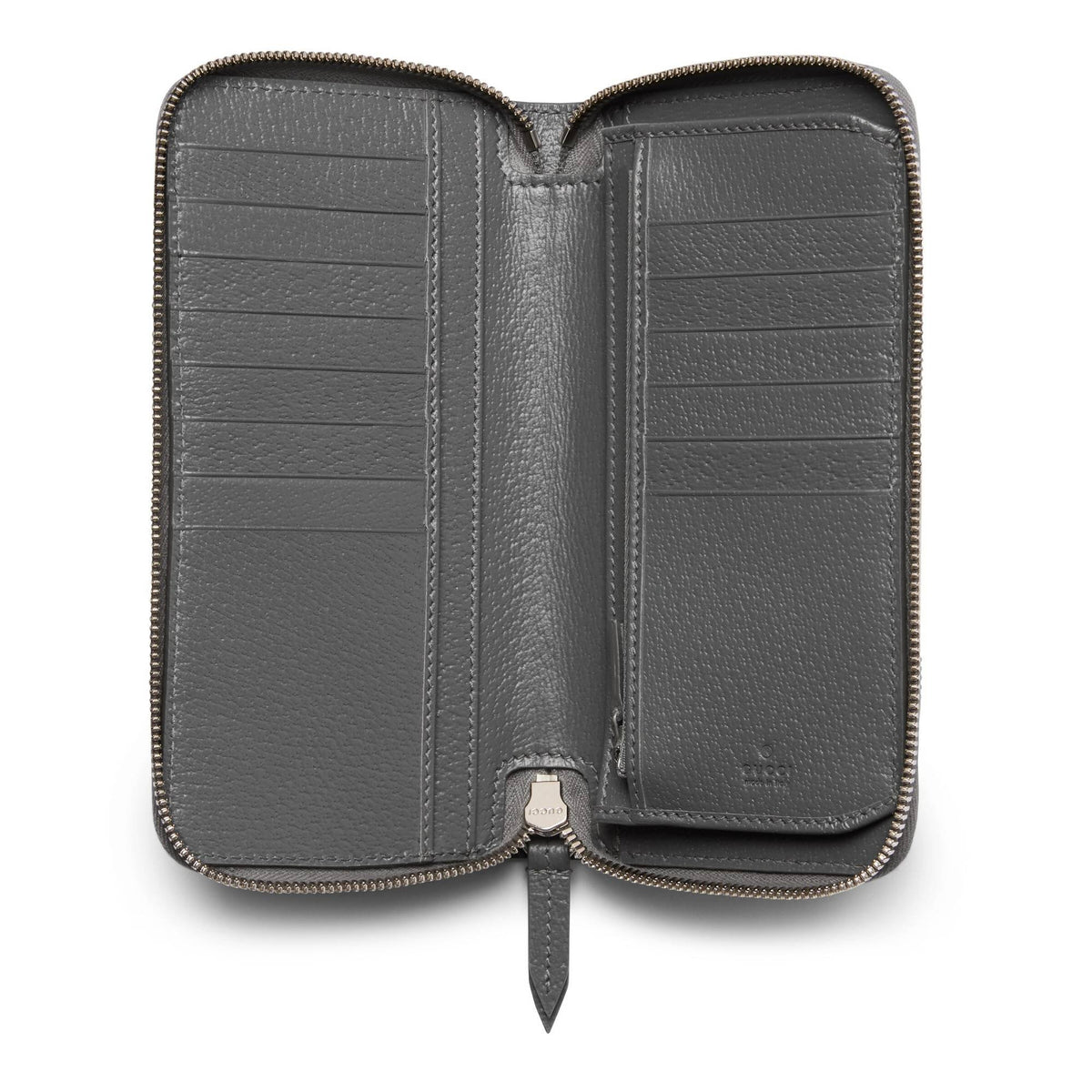 Gucci Geldbörse Herren Bi Color Zip Around Wallet Schwarz 822051-FACQC-1048