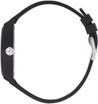 adidas Project Two Unisex Armbanduhr, Quarz Analog, Kunststoff, 38 mm, Kunststoffarmband, Schwarz, 5 bar, Zifferblattfarbe: Blau, AOST25547