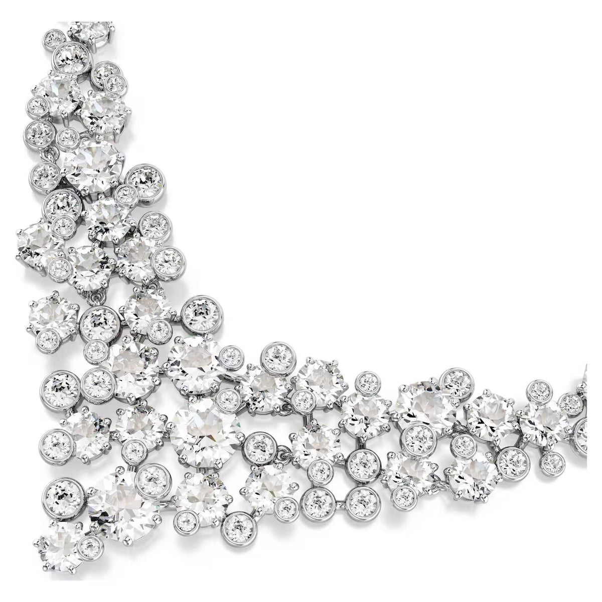Swarovski Halskette Unisex Constella Verschiedene Schliffe Weiss 5732249