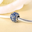 PANDORA Charm - Himmelsmosaik Pavé Kugel, 791261NSBMX