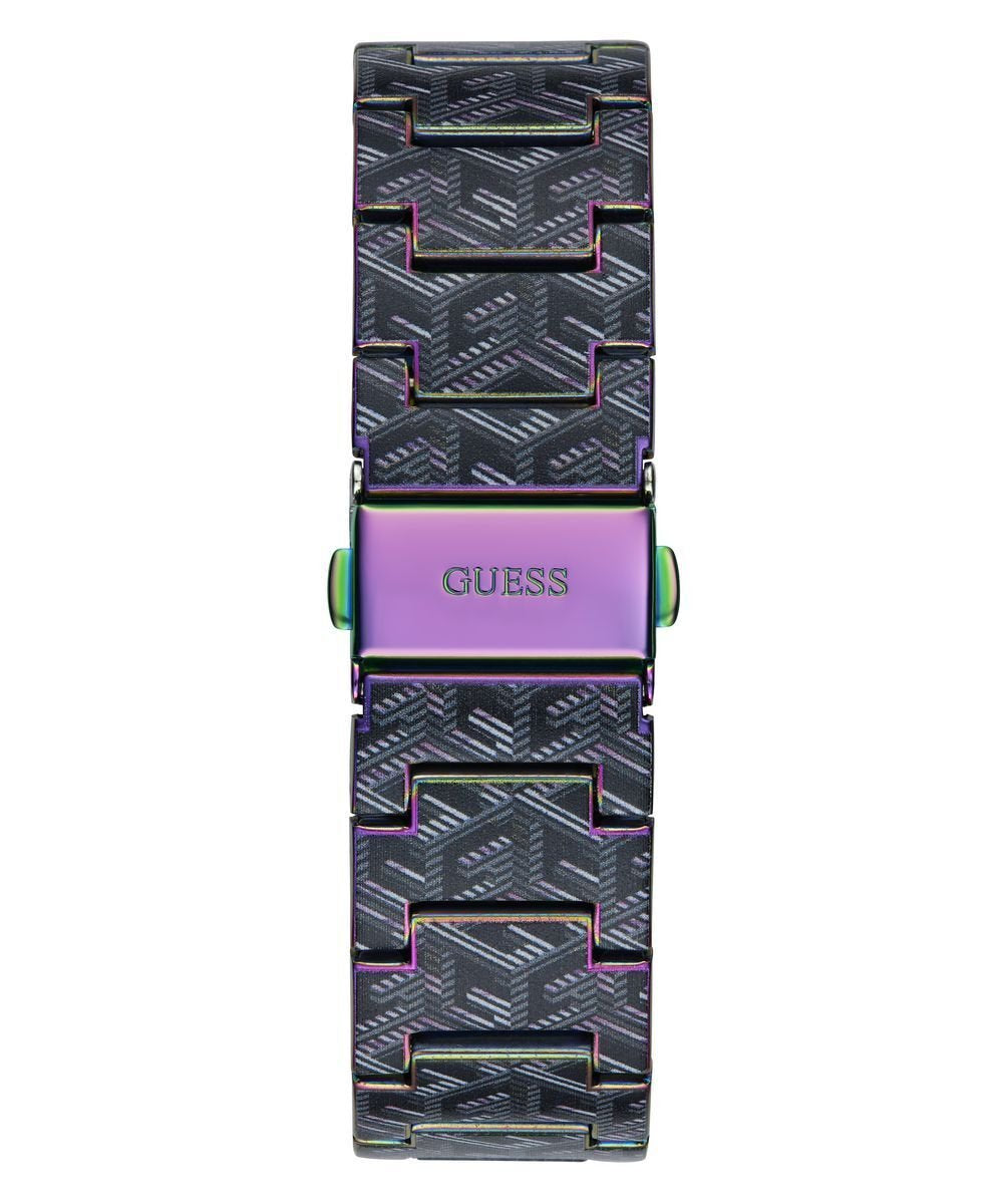 Guess Damen Armbanduhr Misfit, schwarz, pink 38 mm GW0597L2