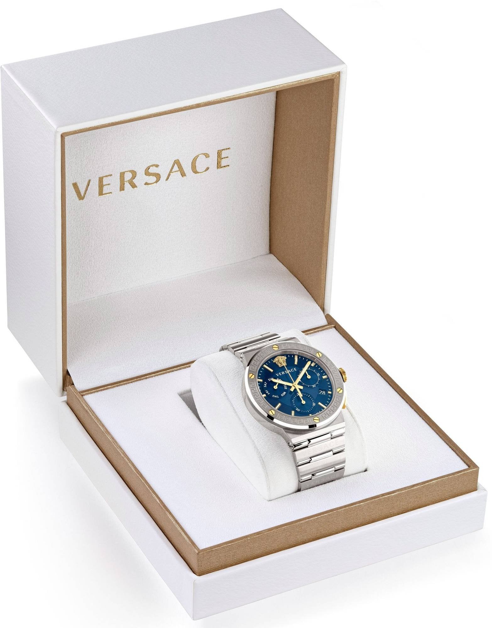 Versace Herren Armbanduhr GRECA LOGO