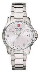 Swiss Alpine Military Herren Armbanduhr 40 mm Armband Edelstahl 7011.1132
