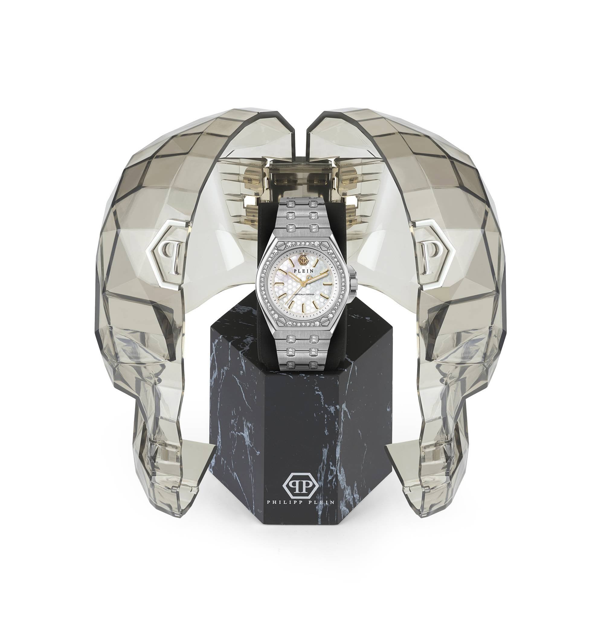 Philipp Plein Damenuhr Plein Extreme Crystal