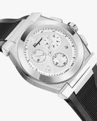 Salvatore Ferragamo Uhr Damen Vega Chrono Silber Schwarz SF5D00125