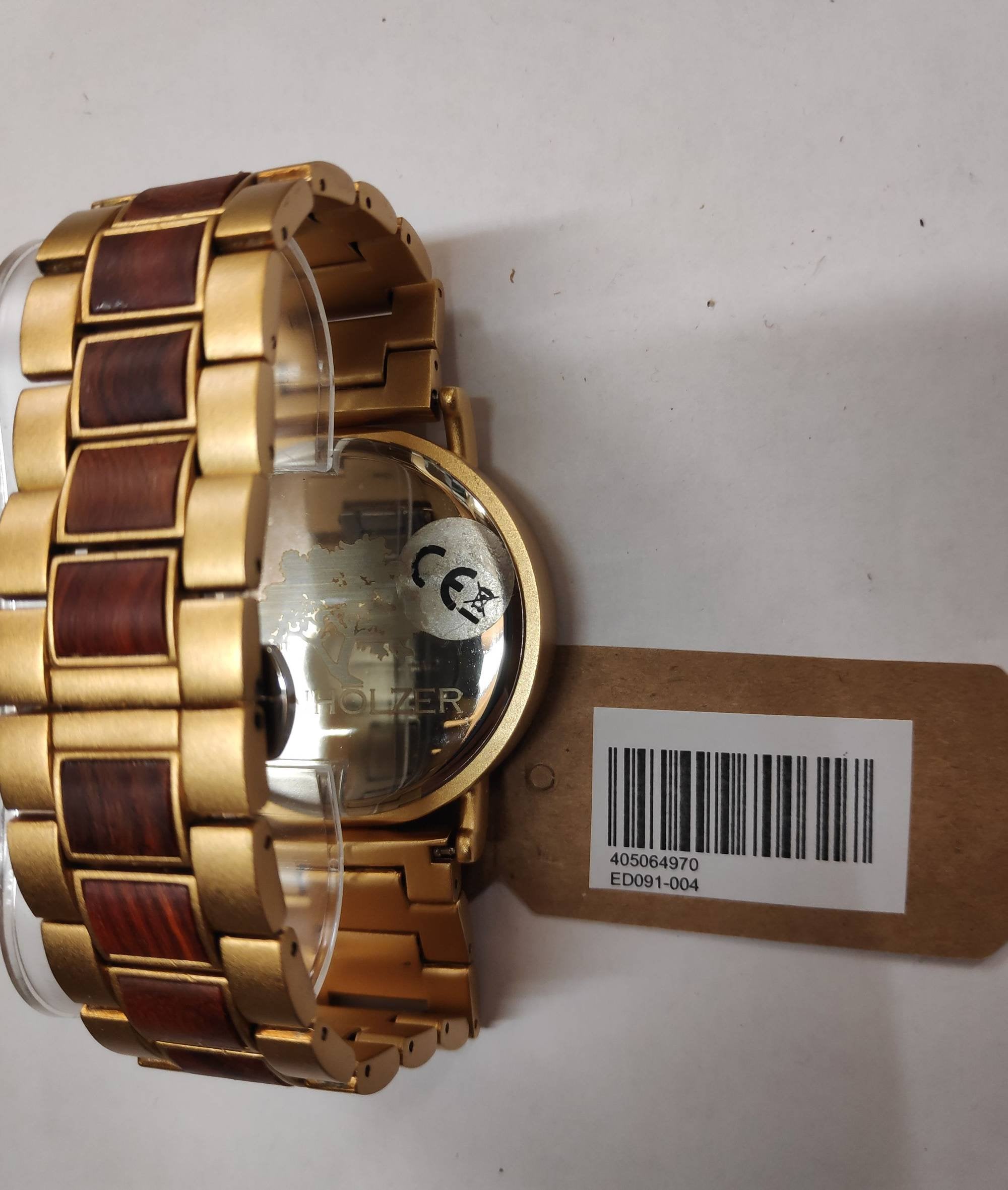 Edenhölzer Holzuhr Herren Armbanduhr Boracay ED091-004