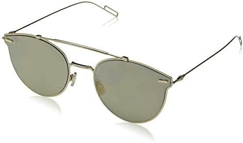 Dior Herren DIORPRESSURE WM J5G 57 Sonnenbrille, Gold (Gold/Gd Gold)