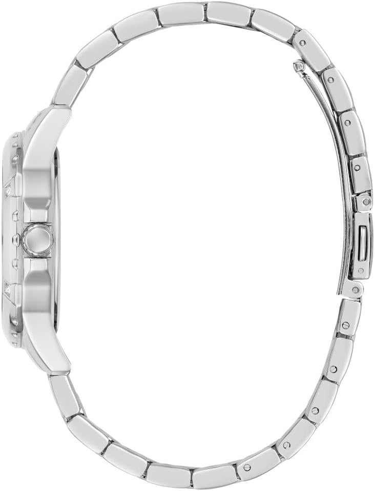 GUESS Uhr Damen Ladies Silver Tone Analog Watch Silber GW0948L1