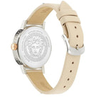 Versace Damenuhr Greca Fortuna Beige/Silber VE0A00125