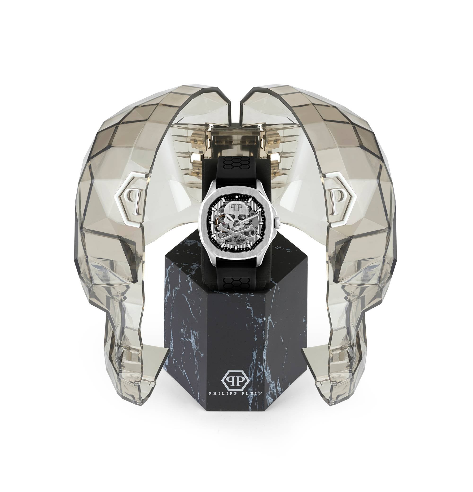 Philipp Plein Automatik Herrenuhr $keleton $pectre