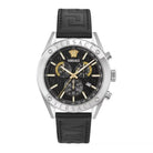 Versace Uhr Herren Chronograph Athletics Chrono Schwarz/Silber VEKJA0225