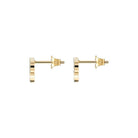Philipp Plein Damen Ohrringe PP ELEMENTS Goldfarben, Weiß PJ4EA03EU