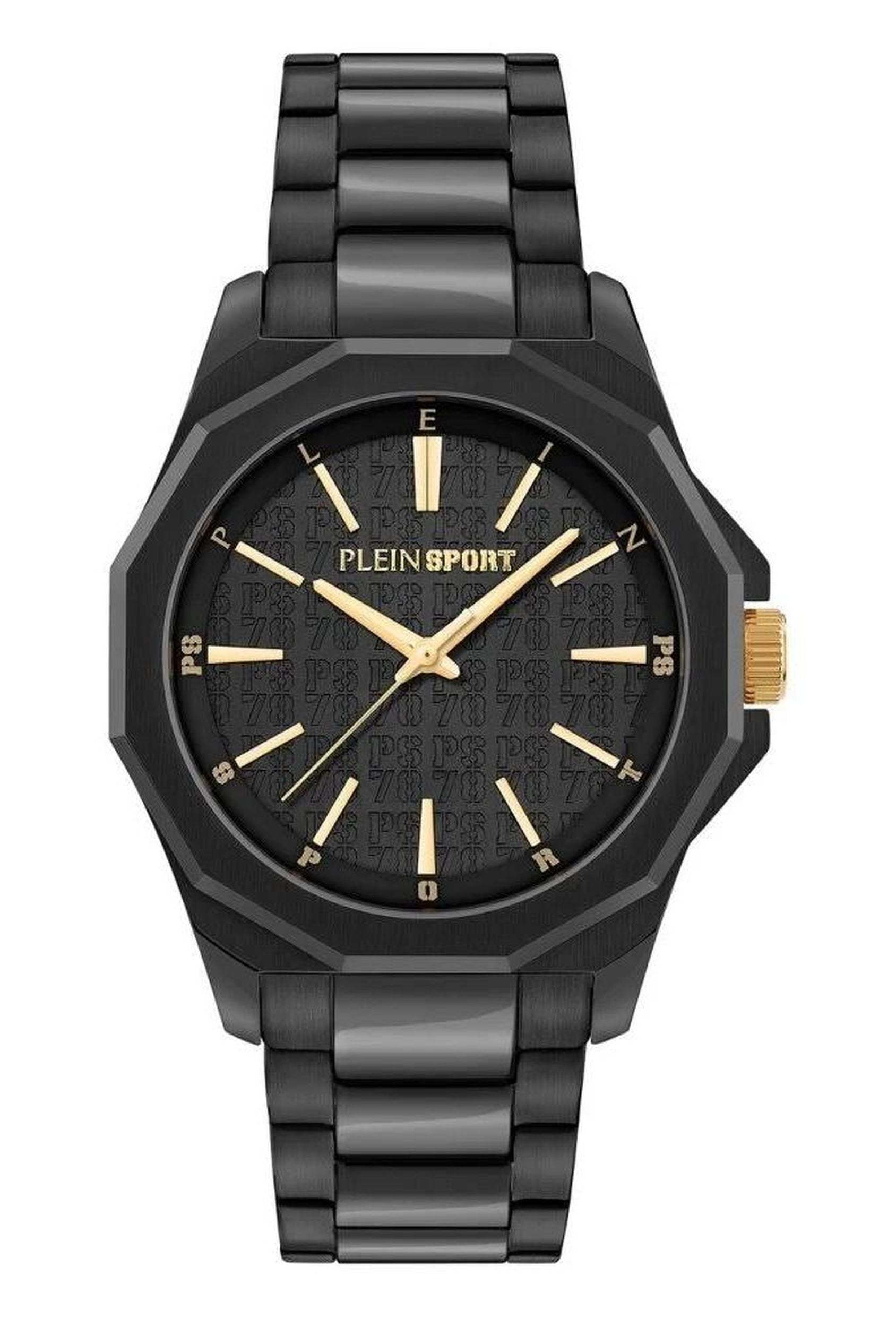 Plein Sport Armbanduhr Unisex Onyx Ultra Edelstahl Schwarz PSNGA0625