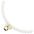 Swarovski Halskette Damen Idyllia Biene Weiß 5742677