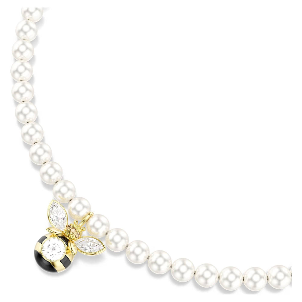 Swarovski Halskette Damen Idyllia Biene Weiß 5742677