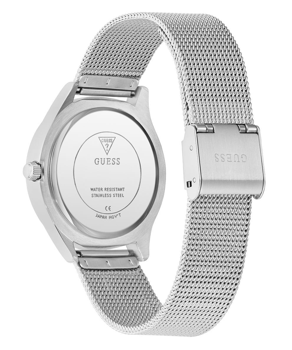 Guess Damen Armbanduhr silber GT GLITZ PLAQUE GW0835L1