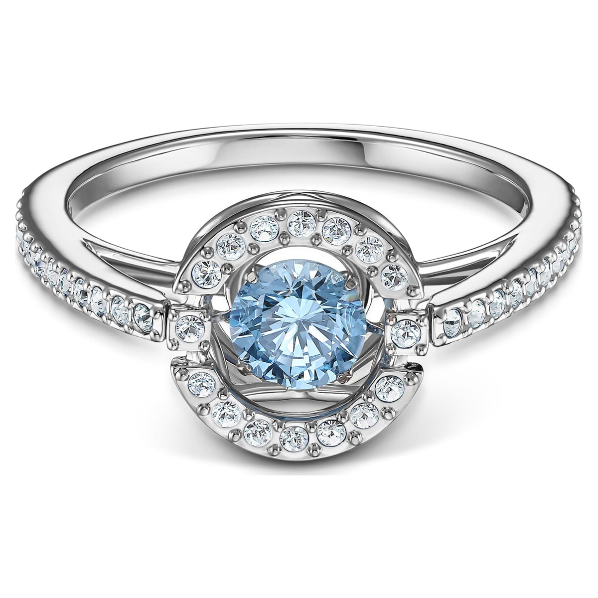 Swarovski Ring Damen Sparkling Ring Weiß Silberfarben 5537057