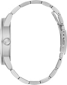 Guess Multifunktionsuhr Herren Silver Tone Multi-function Watch (Trey) Silber GW0963G1